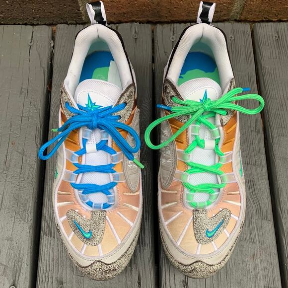 Air Max 98  Women\'s Nike Air Max 98 On Air NYC La Mezcla Sneakers Tennis Running Shoes 7.5